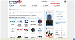 Desktop Screenshot of cyprusinsurance.com