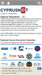 Mobile Screenshot of cyprusinsurance.com